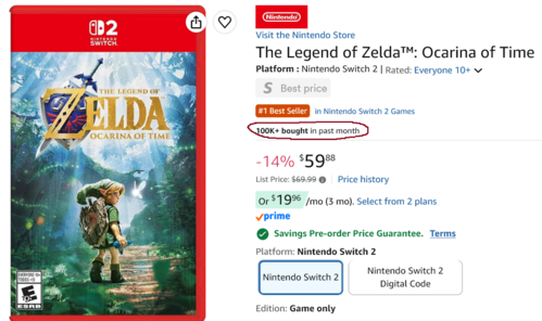 Amazon Best Sellers Chart