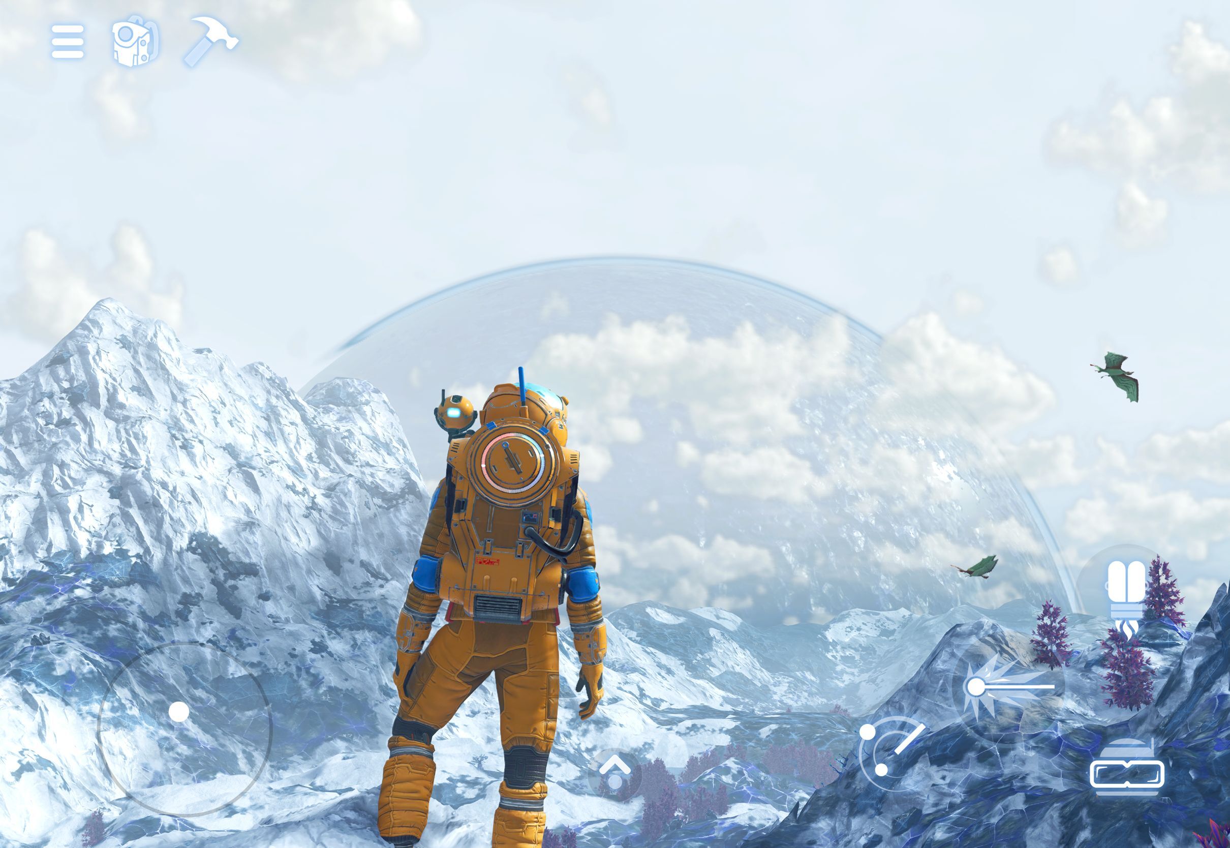 运行于 iPad 上的高分辨率宇宙场景
