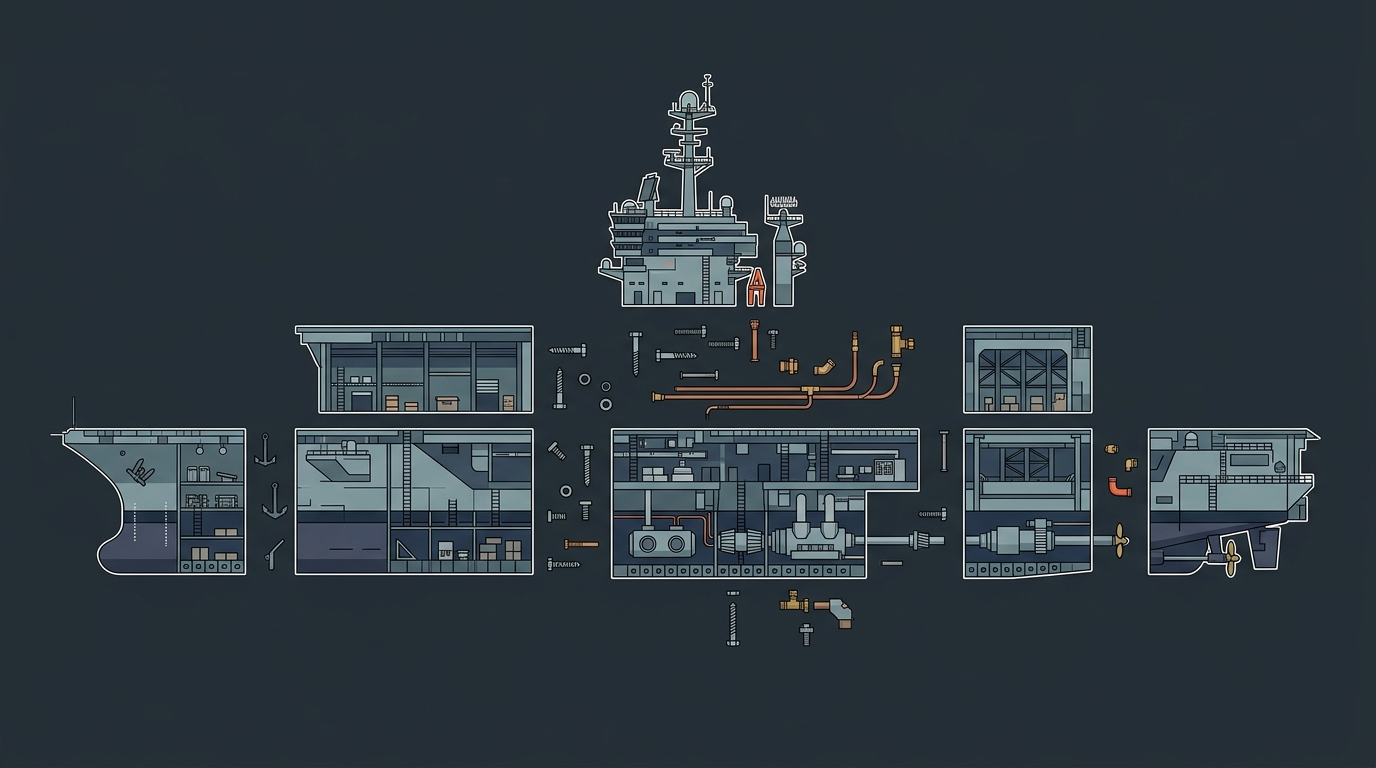 iFixit Tours the 80-Year-Old USS Hornet: Two Bent Pins and the Case for Glue-Free Repair