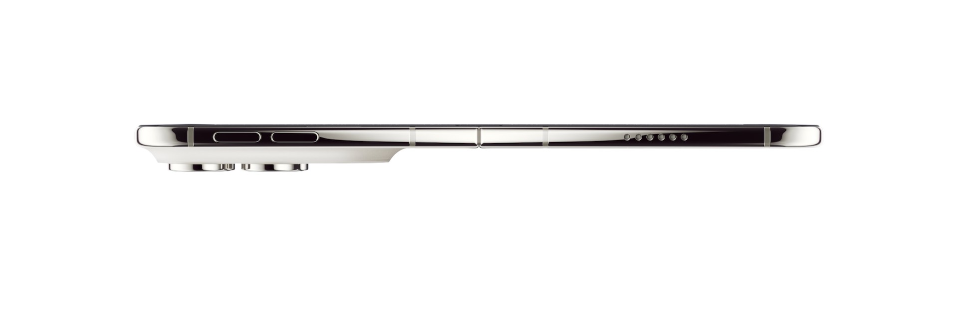 iPhone Duo side and hinge close-up