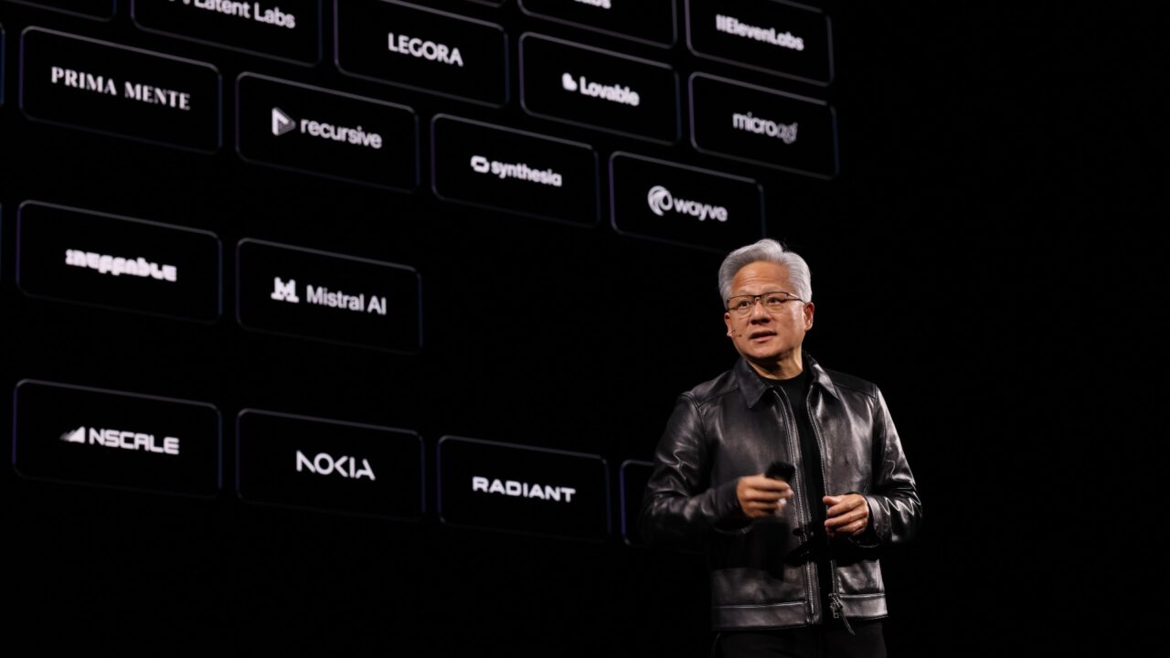 Jensen Huang speaking at GTC Berlin 2026