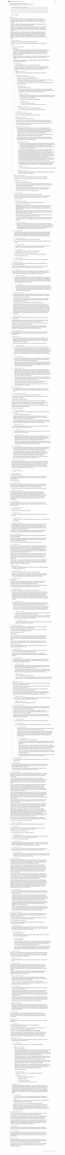 Screenshot of the Lobsters discussion thread, 172 upvotes, 110 comments debating the future of the internet