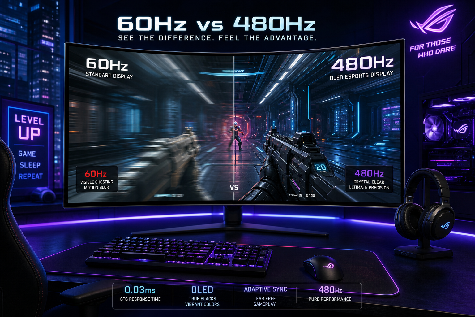 LG 研究称 480Hz OLED 使 FPS 命中率提升 38%：高刷的军备竞赛走到了哪一步