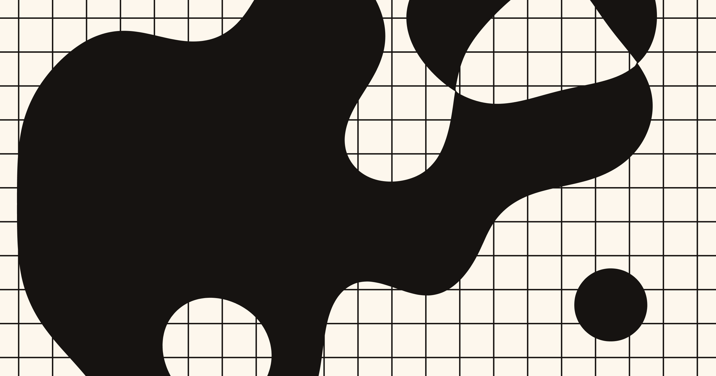 Cover image in a generative ink-blot style