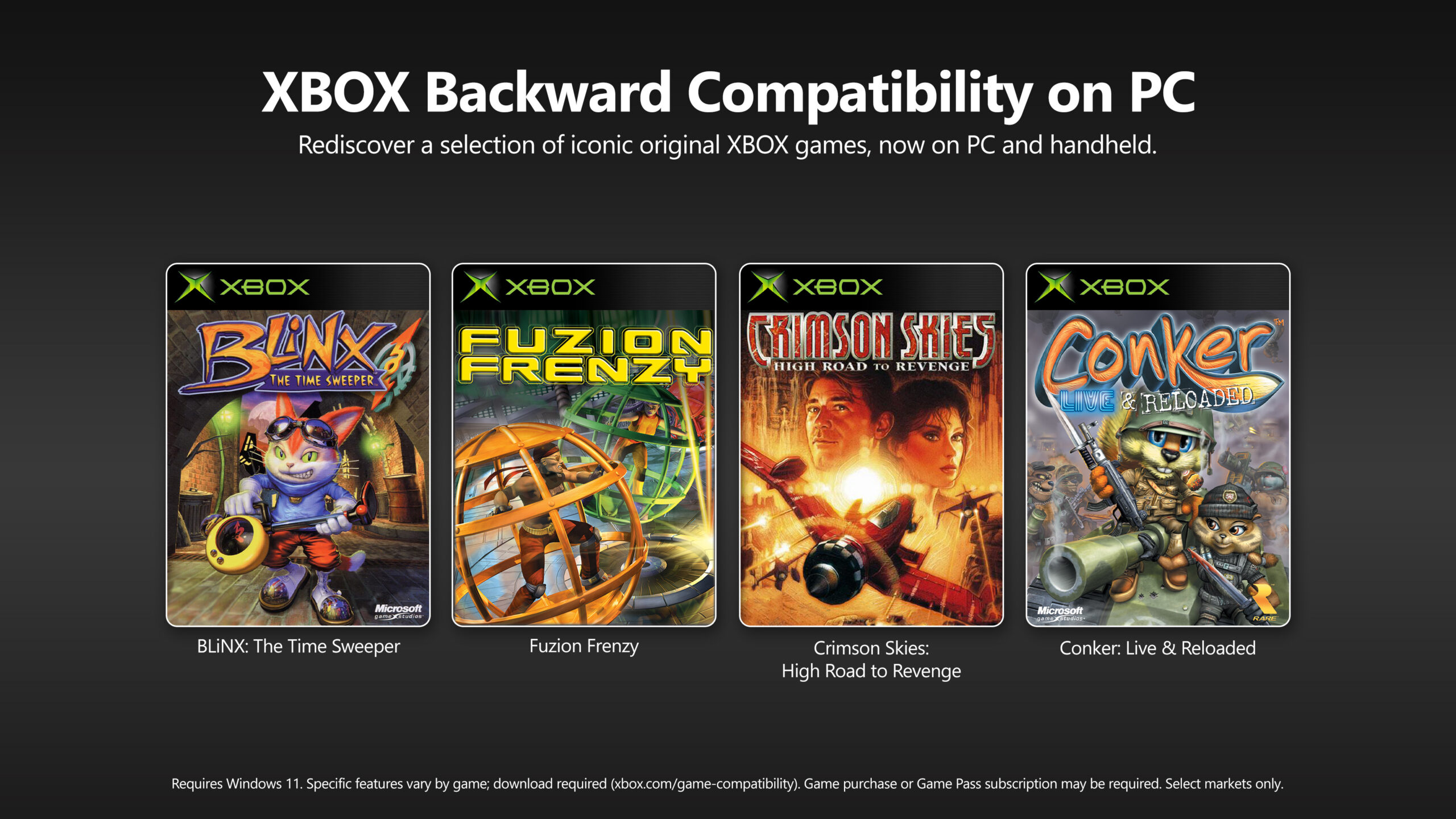 Xbox Backward Compatibility on PC 主视觉