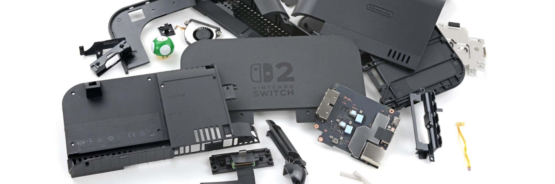 Switch 2 主机与 Joy-Con 产品图