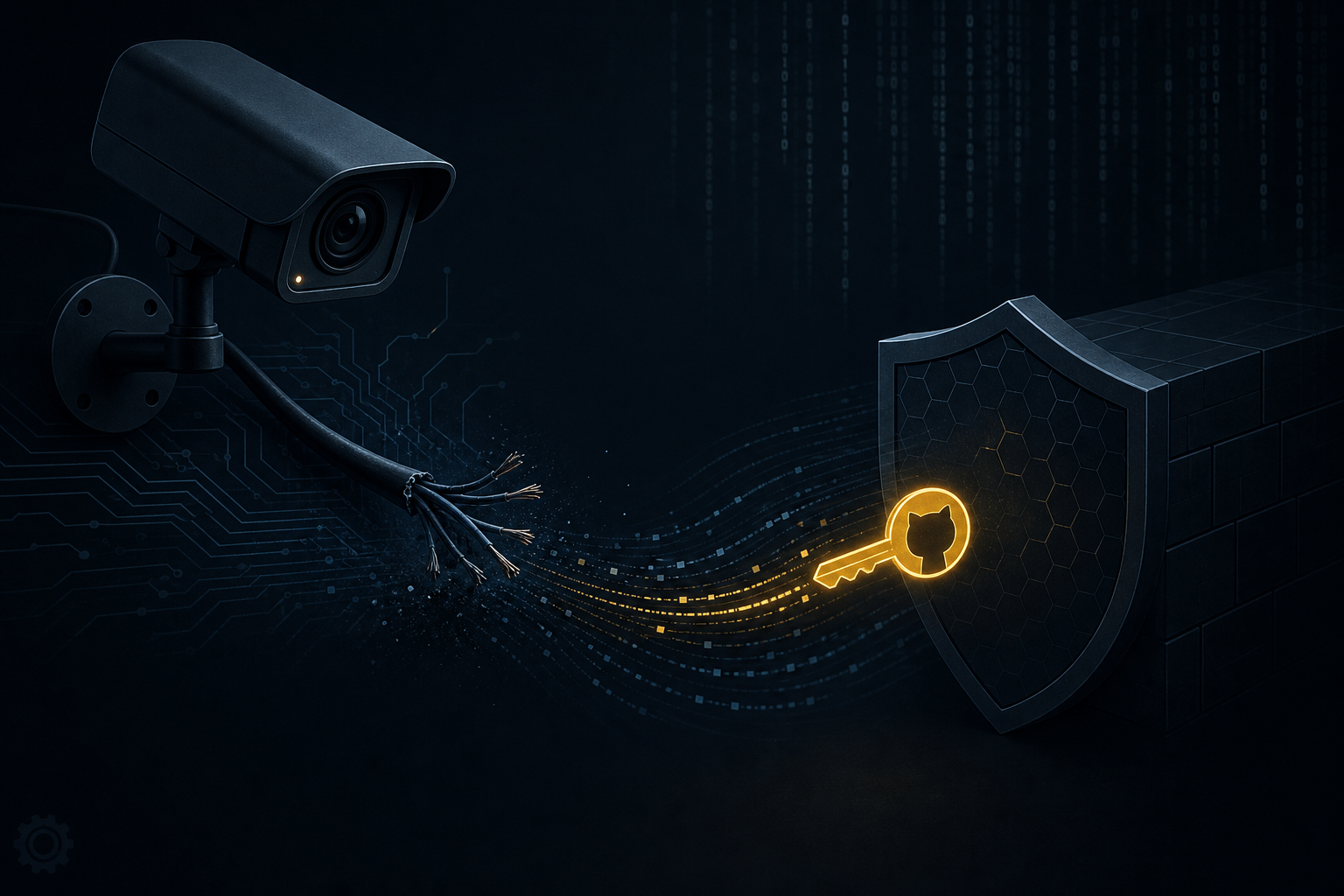 Filtra el código privado de un gigante tecnológico tras incluir un token de GitHub en su cámara de seguridad