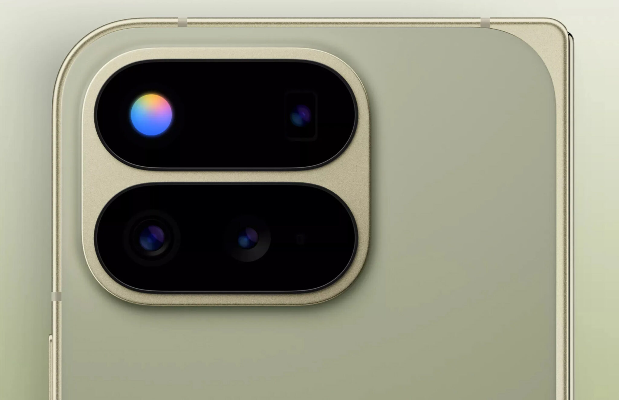 Pixel 11 Pro Fold 相机模块内 HiLight LED 实拍