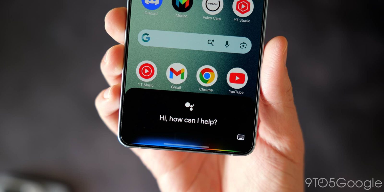 Google Assistant 界面