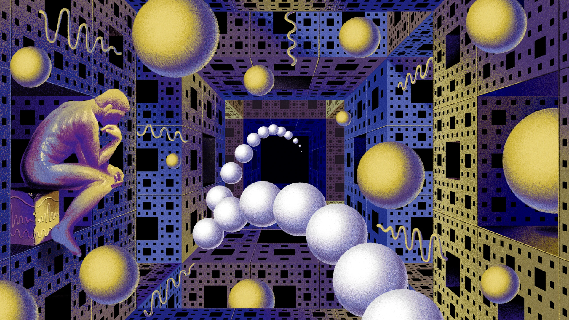 Fractal and Quantum Wave