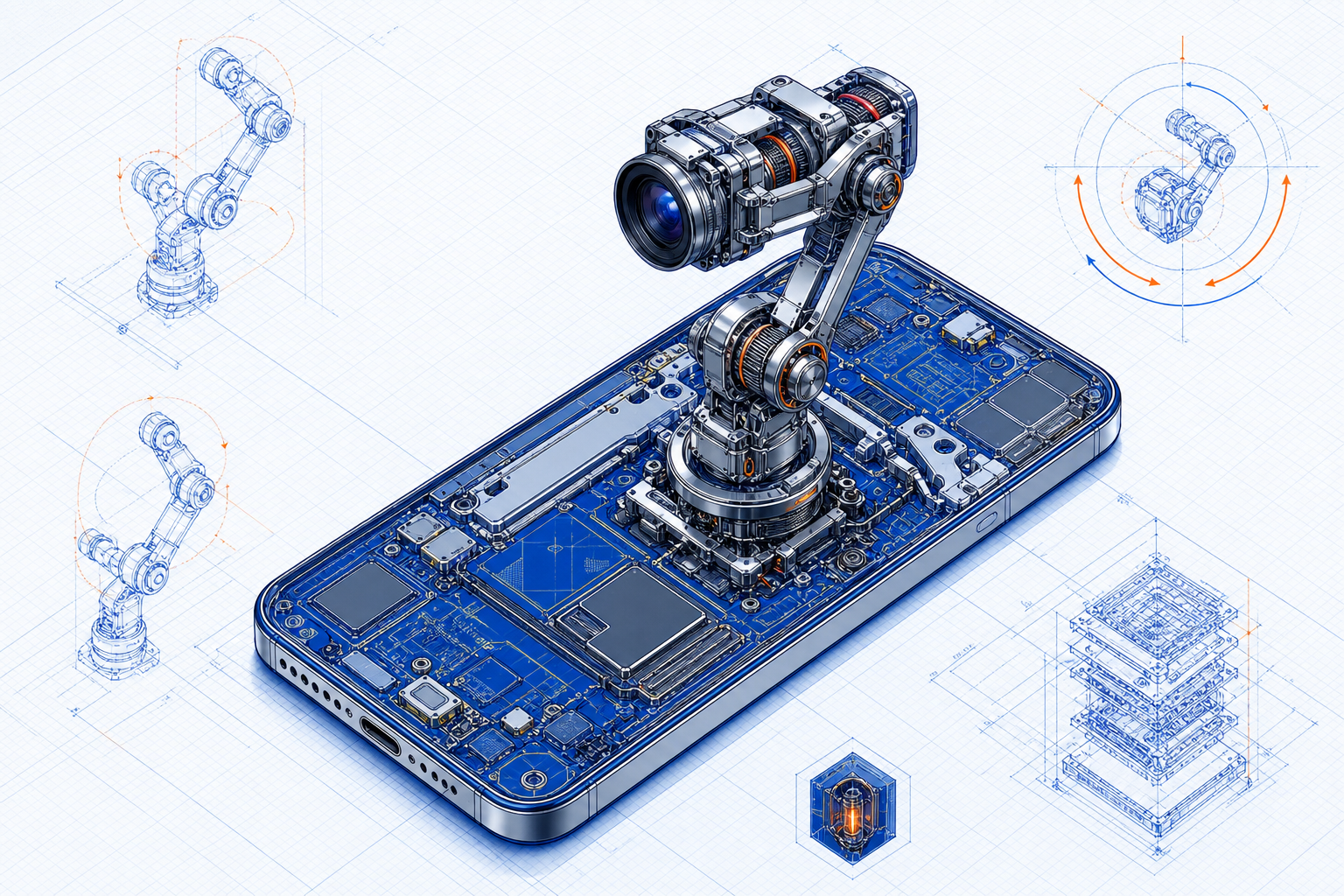 荣耀发布ROBOT PHONE：200MP相机装入4DoF钛合金云台