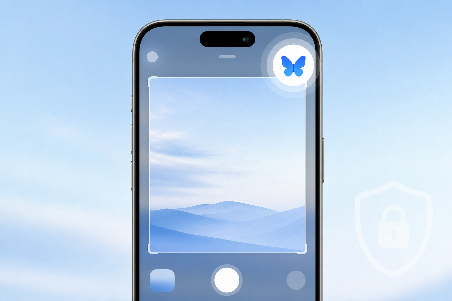 Bluesky利用iOS密码框防截图机制注入蝴蝶标识
