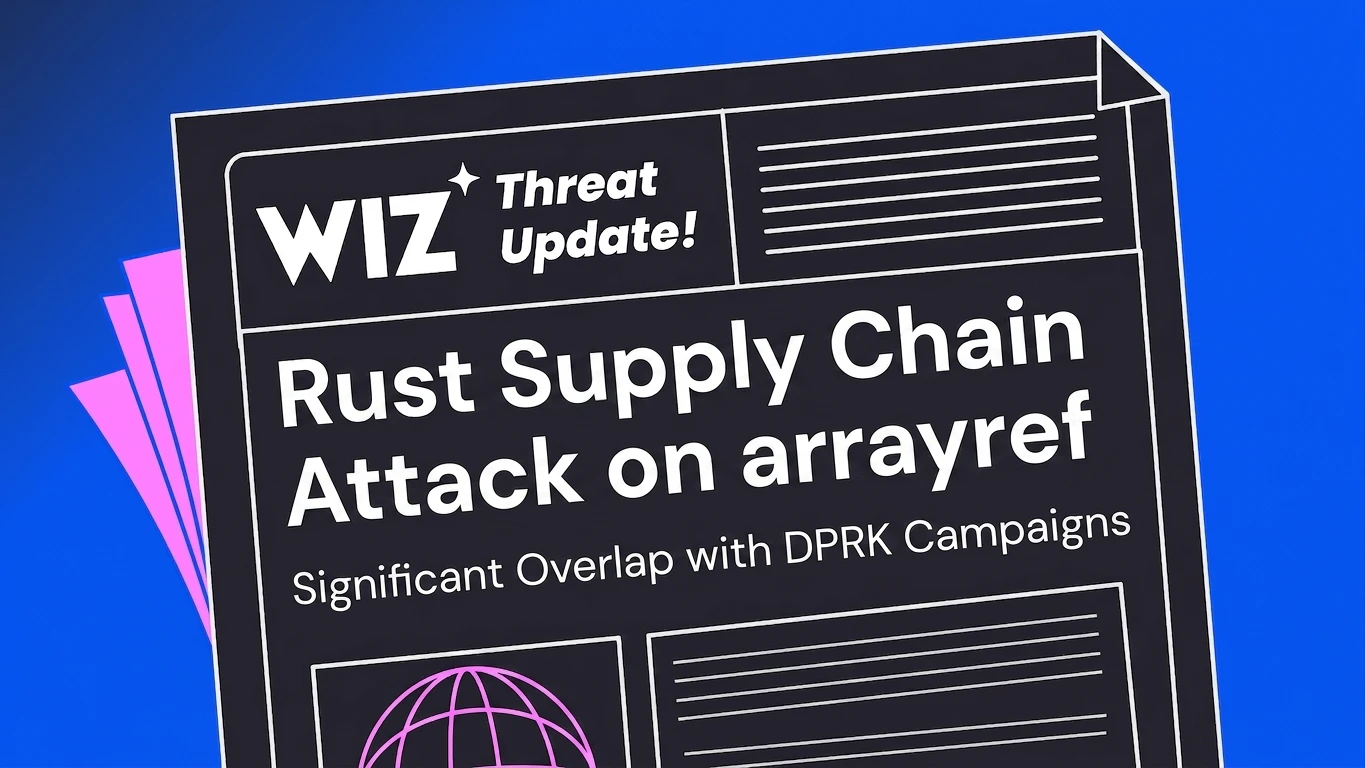 Wiz 对 arrayref 供应链攻击与 DPRK 活动重叠的分析