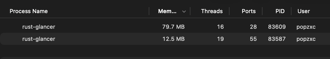 Rust Glancer 在复杂项目运行中常驻内存维持在 100MB 以下