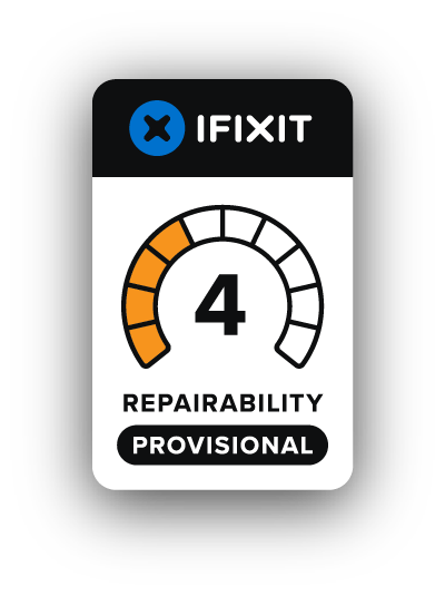 iFixit 临时可维修性评分 4/10