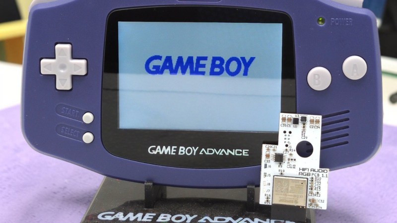 GameBoy HiFi Audio 改造概念展示