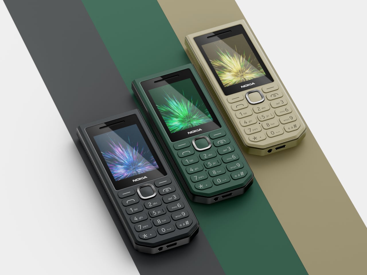 Nokia 300 Charge 机身外观