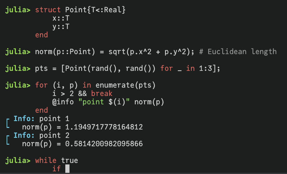 REPL 语法高亮