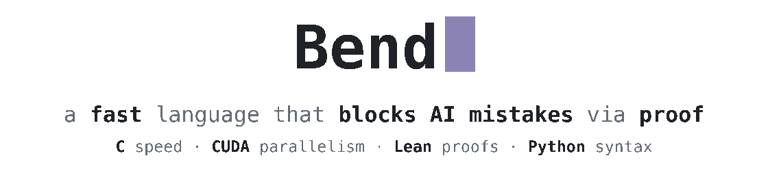 官方仓库 hero 图：Bend 定位说明