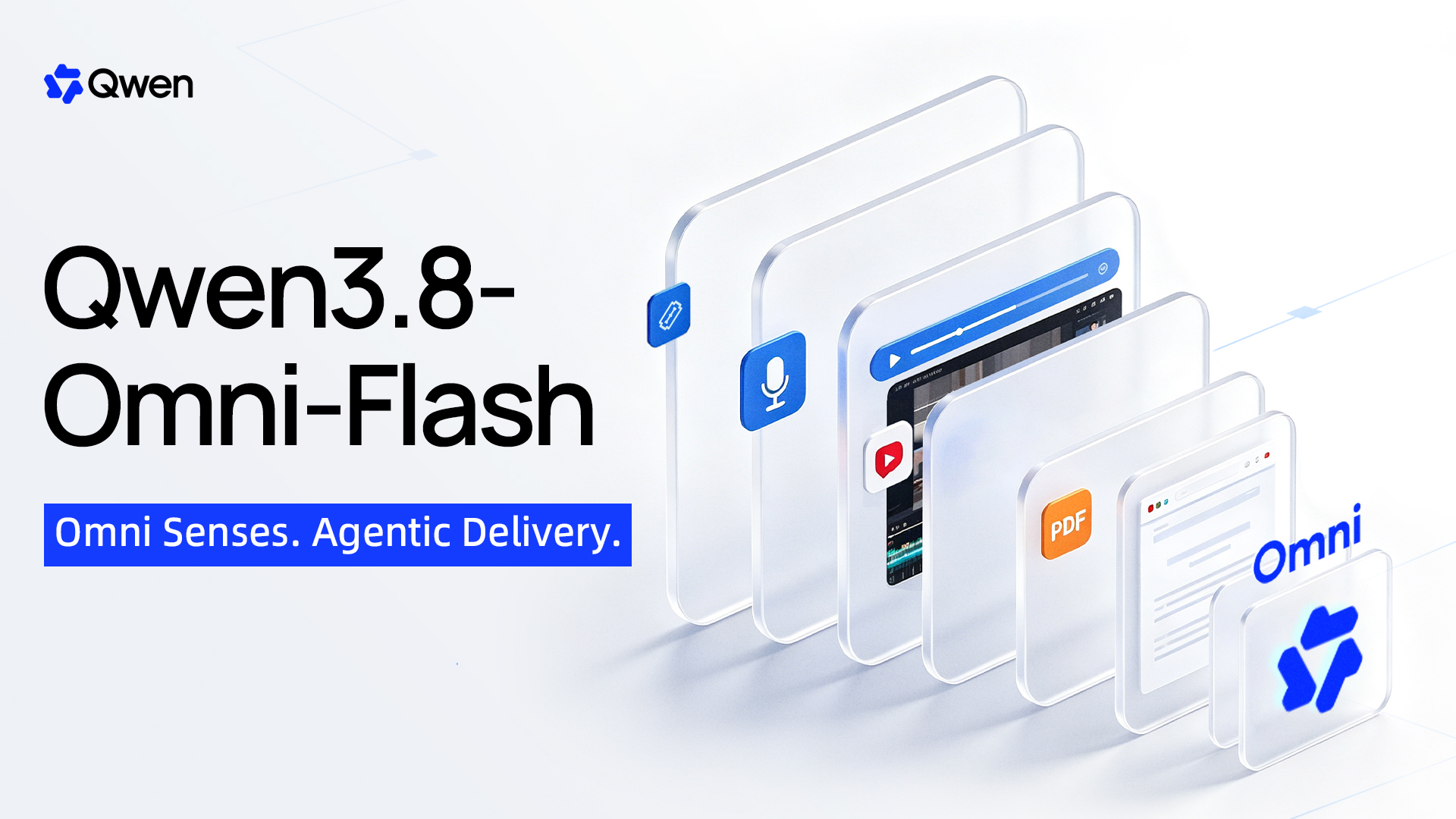Qwen3.8-Omni-Flash "Omni Senses. Agentic Delivery."
