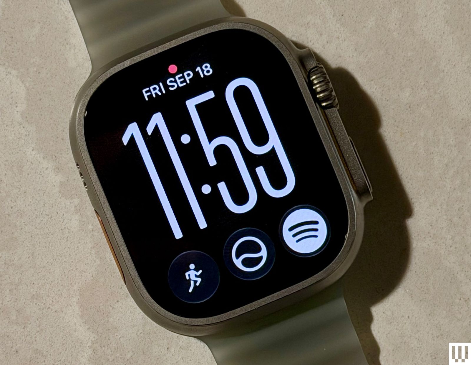 Apple Watch Ultra 4 的屏幕交互