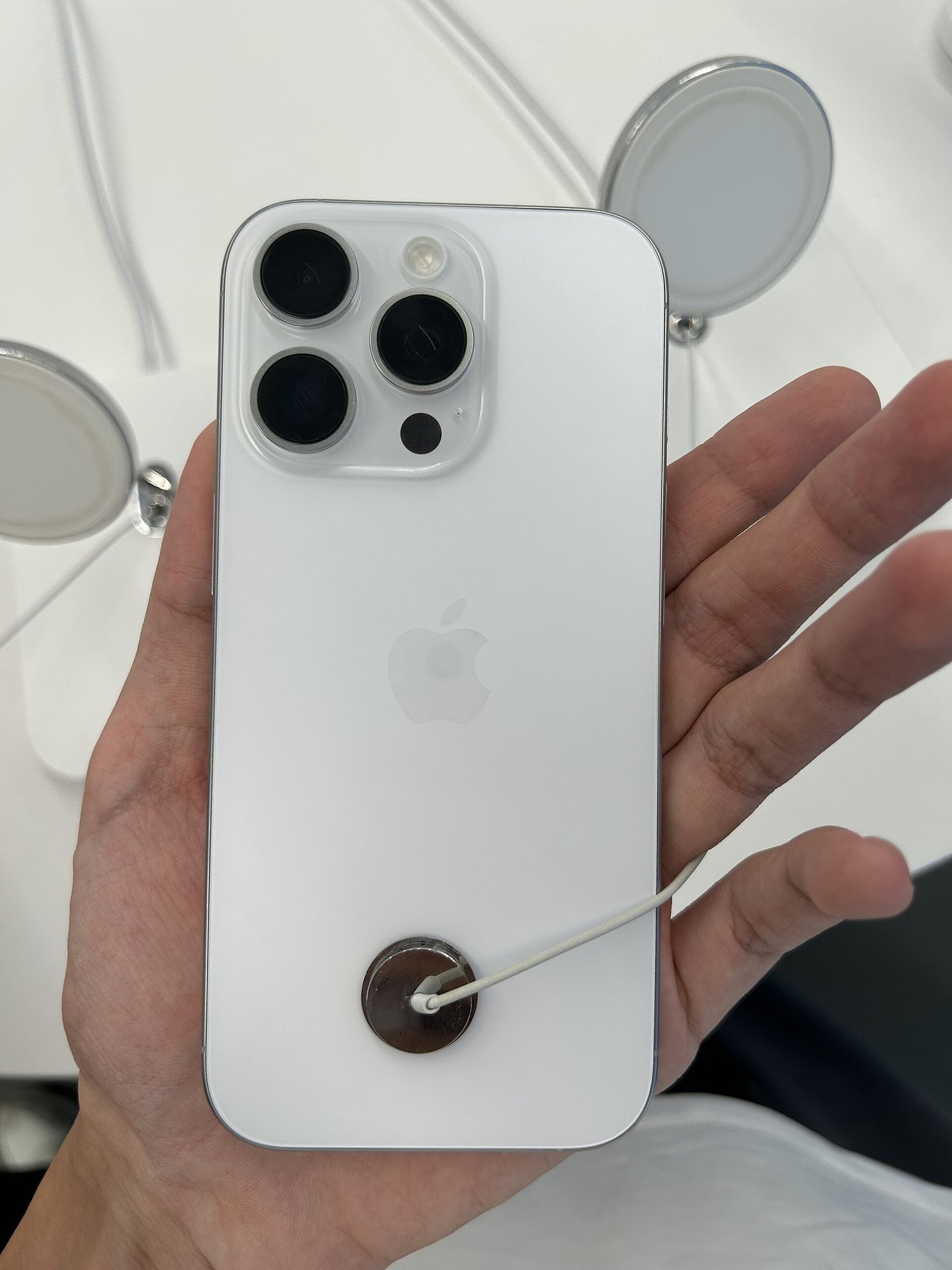 Back of iPhone