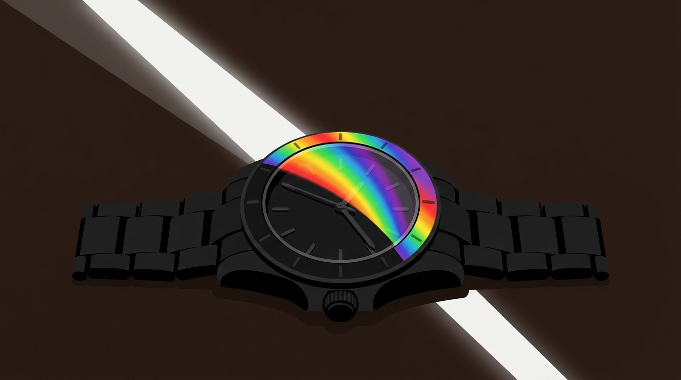 Hodinkee 实拍卡西欧限量版 MRG：暗处才能看到彩虹