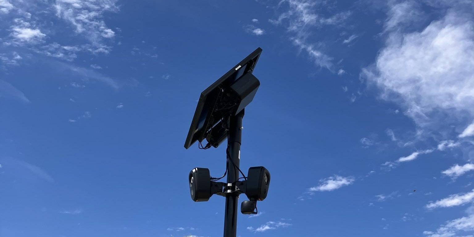 2026 年 9 月 23 日拍于亚利桑那州图森的 Flock 摄像头实拍