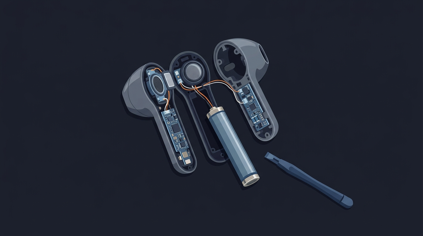 拆解 AirPods 5 拿到 2 分：十年零分后的实质让步