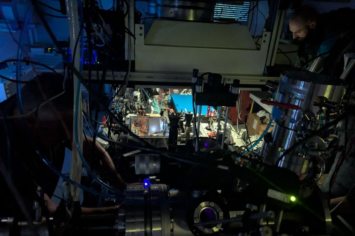 Nuclear clock in darkened laboratory