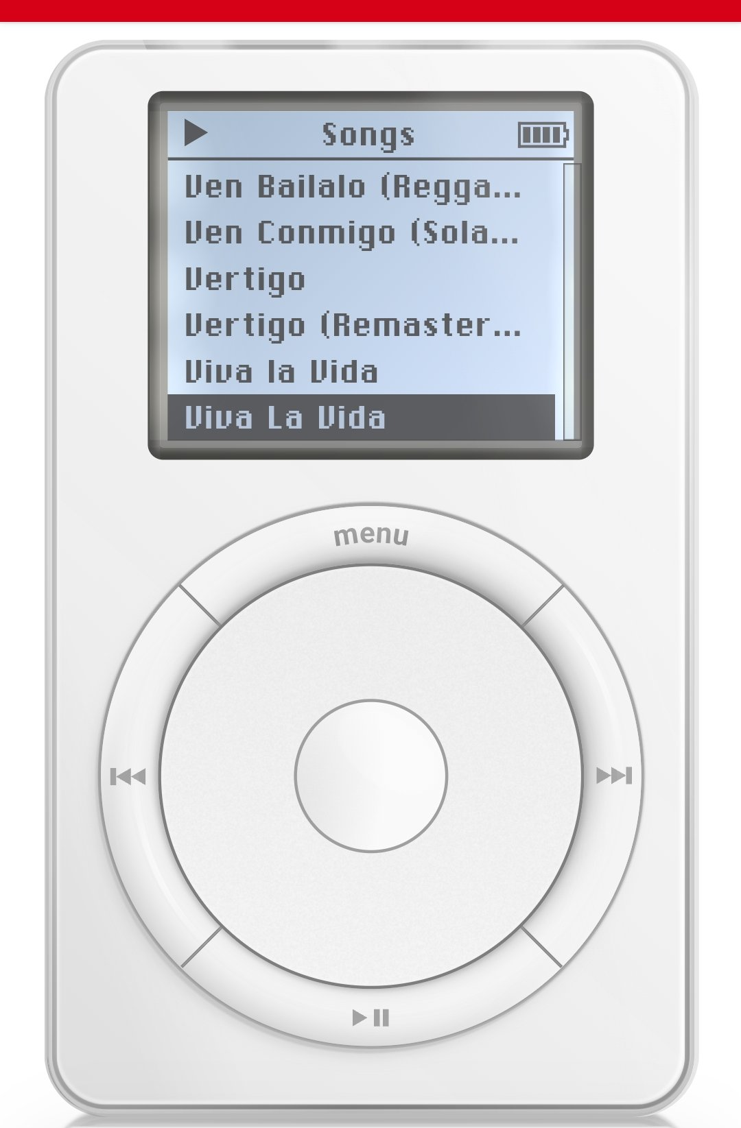 A user sharing the hidden iPod page on social media